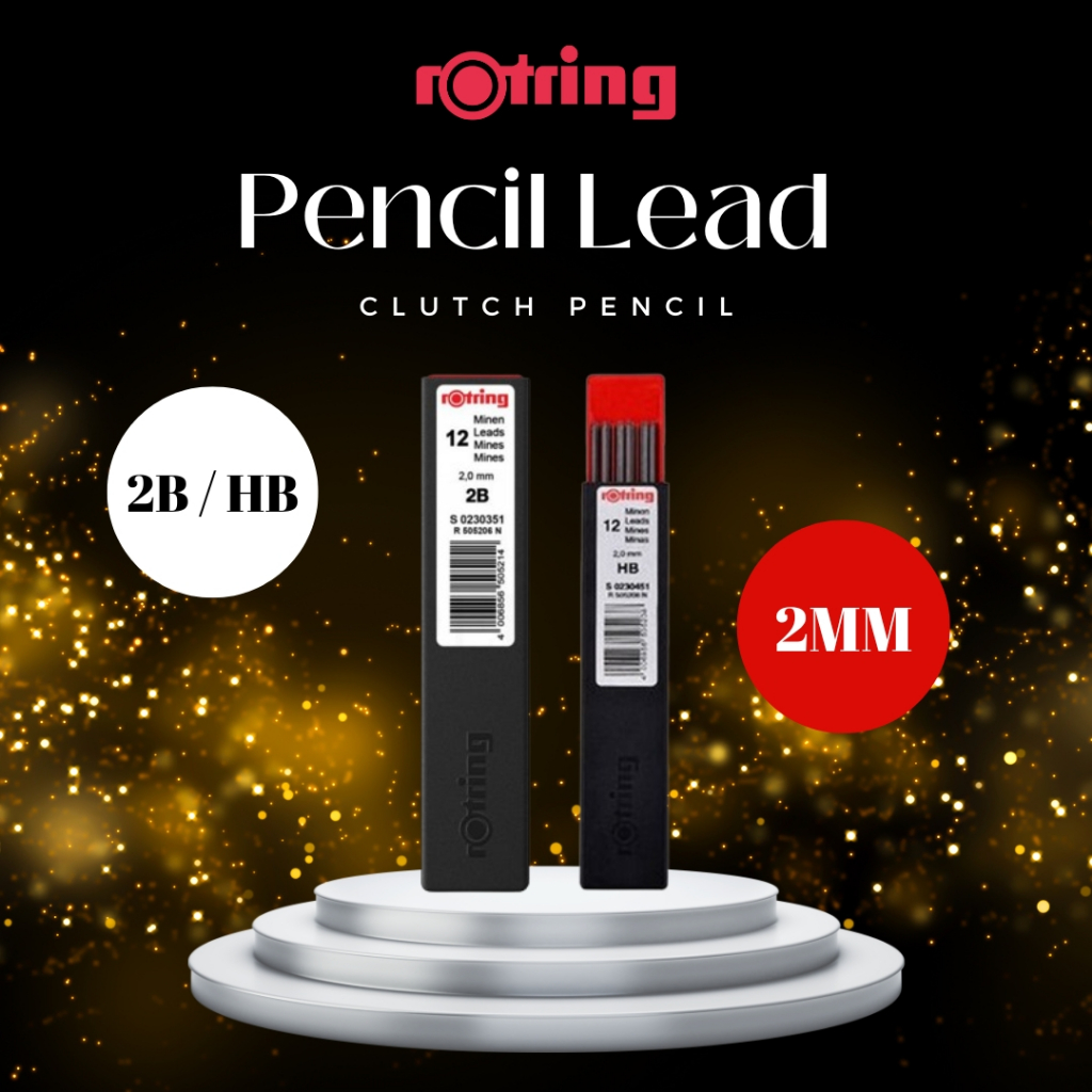 ไส้ดินสอกด ของ rOtring Clutch Pencil 300 2 mm