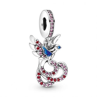 (พร้อมส่ง)Pandora Chinese Mythical Phoenix Dangle Charm ชาร์มนกฟินิกซ์ ของเเท้100%