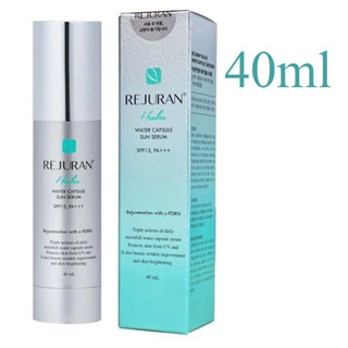 (รับเงินคืน 15% ใช้โค้ด J5BAK66V) REJURAN Water Capsule Sun Serum SPF15 PA+++ 40ml (เซลั่มผสมกันแดด เนื้อเบาสบาย)