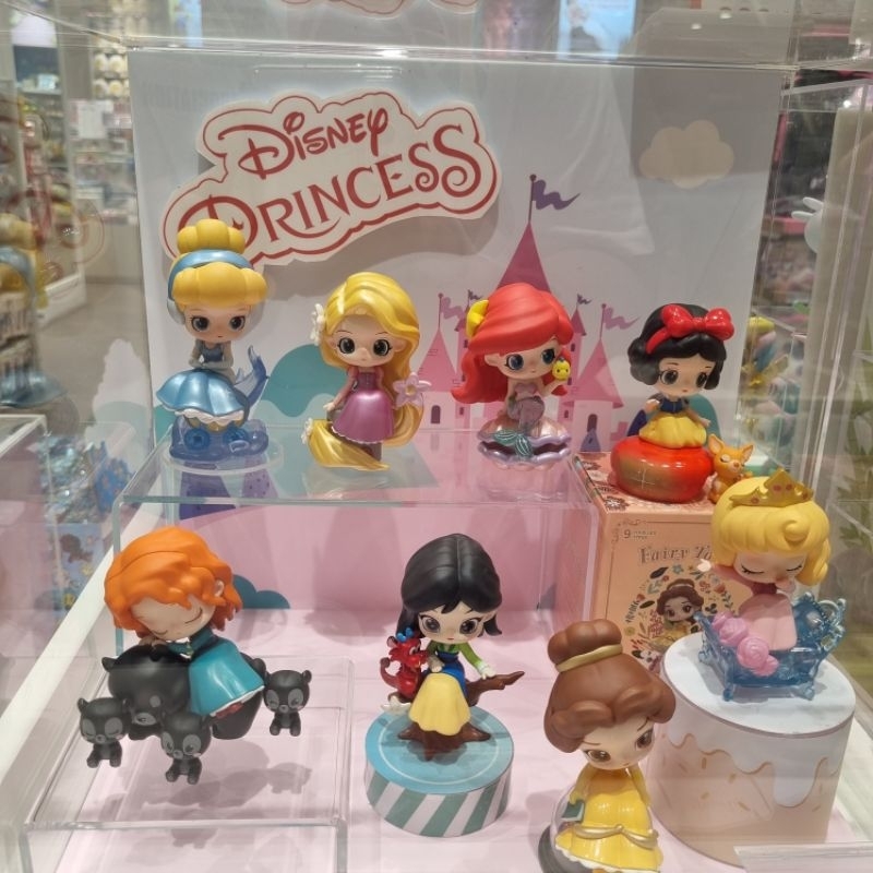 Miniso Disney Princess Fairy Tale Town โมเดลเจ้าหญิงดิสนีย์