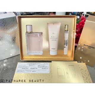 ชุดน้ำหอม ป้ายไทย🍀  Burberry Her EDP Limited 2022 Her รุ่นชมพูที่ขายดีที่สุด!!