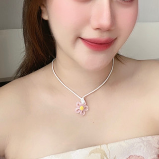 สร้อยคอดอกไม้🌸🌷น่ารักมาก🎀