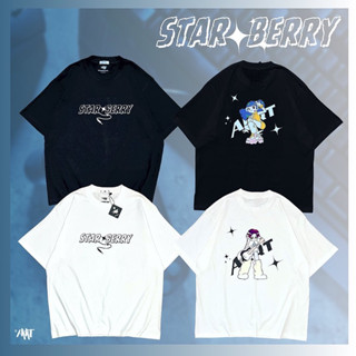 [ARRT]- เสื้อยืด Oversize ลาย STAR•BERRY