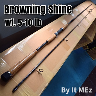 ของแท้ ราคาถูก ❗❗ คันเบ็ดตกปลา คันสปิ๋ว Browning Shine Line wt. 5-10 lb เหมาะสำหรับ ตกปลาเกล็ด ตกสปิ๋ว Spinning