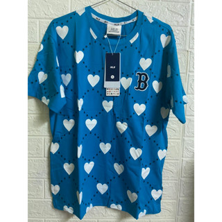 Mlb Boston full of heart Unisex t shirt Blue New