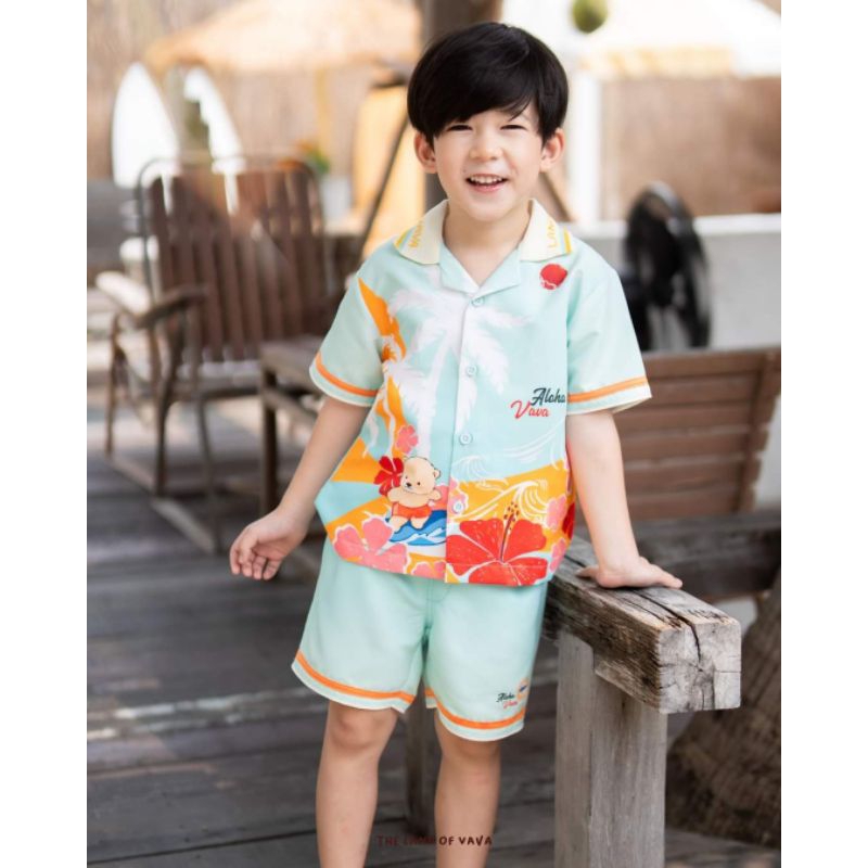 Aloha vava 2T shirt and Shorts