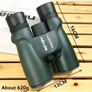 พร้อมส่ง กล้องส่องทางไกล Nikula 10X42 กล้องส่องทางไกลมองเห็นกลางคืนกล้องโทรทรรศน์กันน้ำที่เติมไนโตรเจนแบบพกพา Bak4