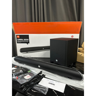 ลำโพง SoundBar JBL CINEMA SB250 ของใหม่มือ1 ไม่แกะชีล จากศูนย์ไทย 200Watts subwoofer ขนาด 6.5 นิ้ว