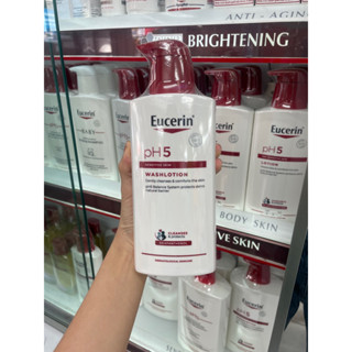 400 ml Eucerin Sensitive Skin pH5 Washlotion For Body and Face