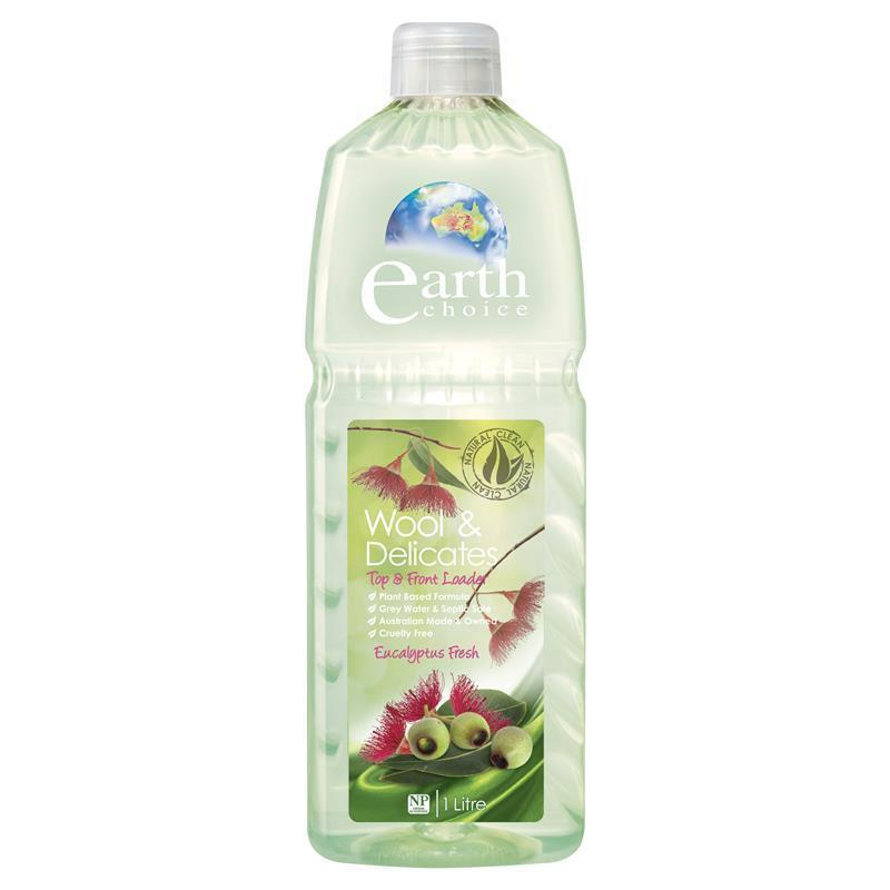 Earth Choice Wool & Delicates Wash เอิร์ธ ชอยส์ น้ำยาซักผ้า วูล & เดลิเขด วอช 1ลิตร