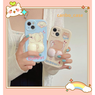 🎁ส่งของขวัญ🎁เคสไอโฟน สำหรับ 11 14 for iPhone Case 13 12 Pro Max ตลก การ์ตูน น่ารัก กันกระแทก เคสนิ่ม เคสโทรศัพท์