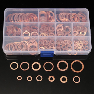 ชุดแหวนทองแดง (คอปเปอร์ริงคิท) Copper Washer kit280 ชิ้น