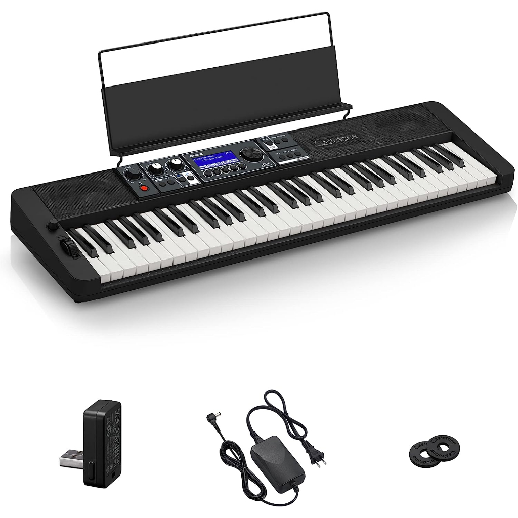 Casio CT-S500 *ของแท้ประกัน 1ปี* 61-Key Touch-Sensitive Portable Keyboard, คีย์บอร์ด 61 คีย์