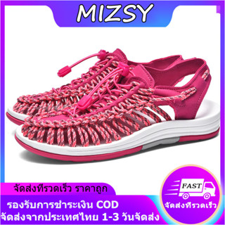 MIZSY 2023แตะ รัด ส้น สไตล์ Keenn Sandal ชาย หญิง （สีต่างๆ）รองเท้าใหญ่ รองเท้า แตะ รัด ส้น สไตล์ ชาย รองเท้าใหญ่ หญิง