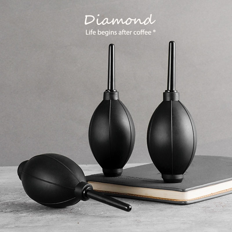❤ Diamond Coffee ลูกยางเป่าลม ทำความสะอาด ผงกาแฟ เครื่องมือกําจัดฝุ่นที่แข็งแกร่ง ทําความสะอาดเครื่องเป่าลม