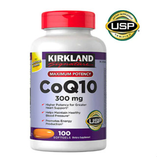 Kirkland CoQ10 300 mg 100 softgels. Exp.07/2025