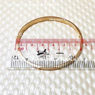 กำไลโอมเพชร **หน้าเล็ก 4 mm / ทรงรี / ไซส์กลาง 19 CM** กำไลโอม กำไลพระพิฆเนศ เทพเจ้าแห่งความสำเร็จ โอม พระพิฆเนศ