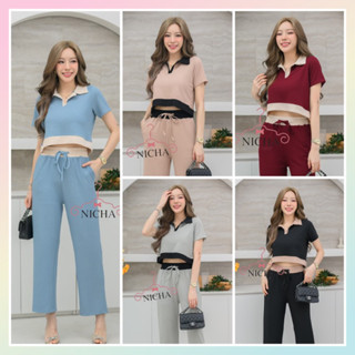 C28คอปกทูโทนNichaDressShop