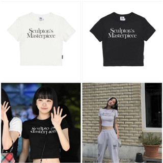 พร้อมส่งไทย White Sตามสต็อก ของแท้(ถามก่อนสั่ง) Sculptor Masterpiece crop tee