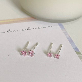 vela.cheeva : *silver925 / star earring ต่างหูเงินแท้ เพชรรูปดาว