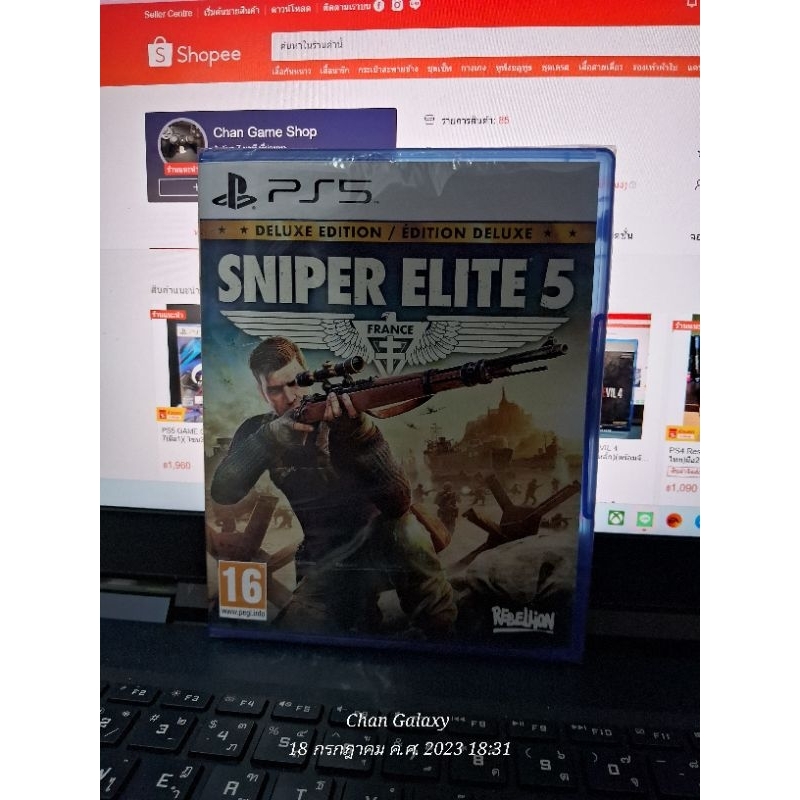 PS5 : Sniper Elite 5 Deluxe Edition (มือ1)