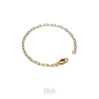 Lilith - Minimal stainless bracelet สร้อยข้อมือ สแตนเลส เส้นเล็ก สีเงิน สีทอง