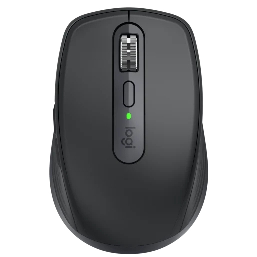Logitech MX Anywhere 3S Wireless Mouse, Fast Scrolling, Quiet Clicks, Bluetooth (Graphite) (910-006932)
