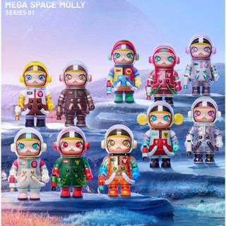 [พร้อมส่ง] เลือกตัว/สุ่ม POP MART Molly Space 100% Series เช็คการ์ด มอลลี่ ไม่แกะตัว พร้อมส่ง