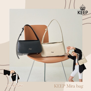 🛍️รับหิ้วของแท้จากSHOP🛍️ รุ่นใหม่ กระเป๋าถือ KEEP BAG รุ่น Mira Bag ทรงพอชสุดฮิต