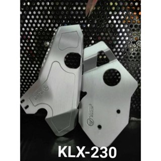 #การ์ดเฟรม klx230 วัสดุอลูมิเนียมสวยเข้ากับตัวรถและมีน้ำหนักเบา