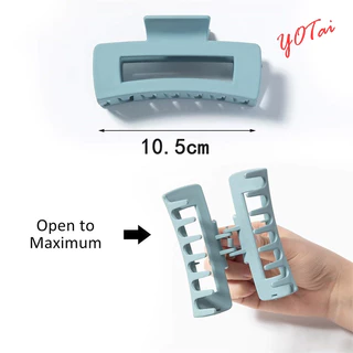 YOTAI กิ๊บหนีบผม กิ๊บติดผม ที่หนีบผม ขนาดใหญ่ 【10.5ซม】สไตล์เกาหลีสวยงาม Hairpin-B