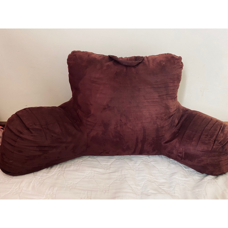 HLS เบาะรองหลัง หมอนอิง สีน้ำตาล ใยสังเคราะห์ HOME LIVING STYLE BACKREST HLS