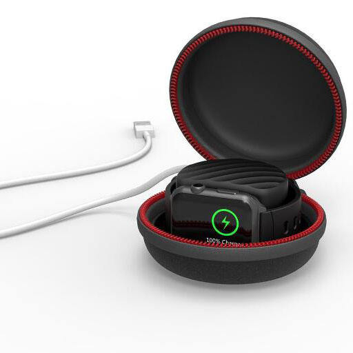 กล่องกล่องเก็บนาฬิกา iwatch/smart watch แบบพกพาแบบซิป เก็บสายชาร์จ กล่องเก็บนาฬิกากันกระแทก
