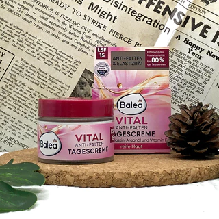 Balea vital cream tages/nacht(วัย40UP)ครีมชะลอริ้วรอยเยอรมัน กลางคืน/กลางวัน 50ml