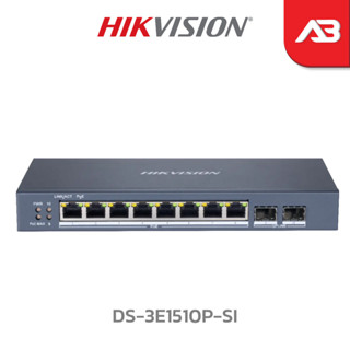 HIKVISION POE SWITCHING 8+2 PORT รุ่น DS-3E1510P-SI (ICT SPEC)