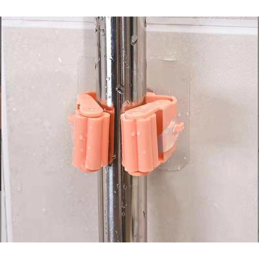 🔨🔨DHR🔨🔨 (พร้อมส่งในไทย) ที่แขวนไม้กวาด ติดผนัง รุ่นไม่ต้องเจาะ ติดง่าย แข็งแรงรับน้ำหนักได้มาก - รูปที่ 2