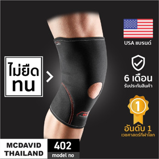 McDavid 402 (พร้อมส่ง)| ที่รัดเข่าแบบมีรู Knee Support สนับเข่า ซัพพอร์ตเข่า สายรัดเข่า ผ้ารัดเข่า ปลอกเข่า ที่ล็อคเข่า