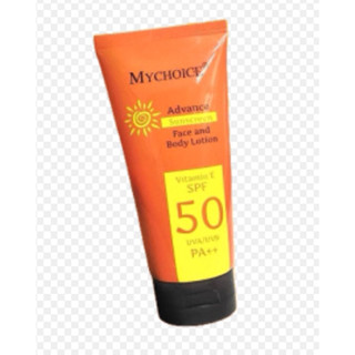 กันแดดมายช้อยส์หลอดส้ม แท้💯Spf50pa++