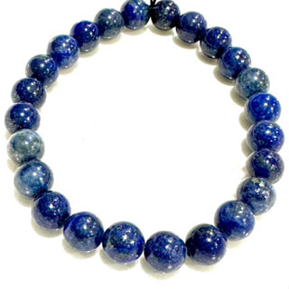 หินลาพิสลาซูลี Lapislazuli ขนาด 8 mm.