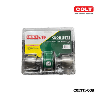 ลูกบิดห้องน้ำ  COLT LITE #A68712 SS รุ่นแผง(ฝาใหญ่)