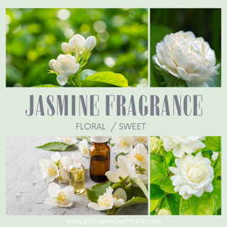 Jasmine Fragrance 100 G : หัวน้ำหอมกลิ่นมะลิสด  100 กรัม // น้ำหอมเครื่องสำอาง