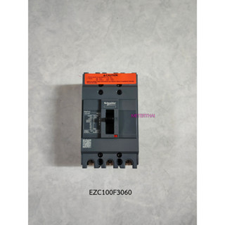 Schneider Electric EZC100F3060 ขนาด 60 แอมป์ (MCCB) เซอร์กิตเบรกเกอร์ สวิตช์ตัดตอนอัตโนมัติ 10kA