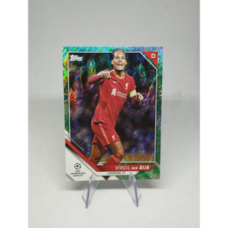 Topps chrome champions league 2021/22 Jade Edition Soccer Cards