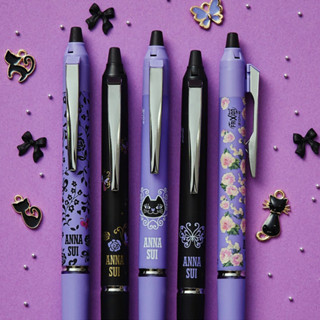 Pilot Frixion Point Knock 0.5mm x ANNA SUI [LFBKZ70EFAS-MVB] - สีม่วงผสม