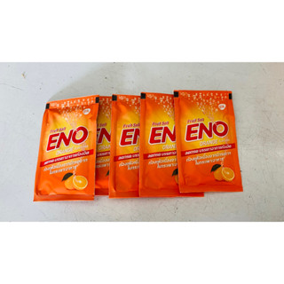 Eno Orange Flavoured อีโน รสส้ม บรรเทาอาการท้องอืด ท้องเฟ้อ 1 ซอง:1 ซอง 4.3 กรัม