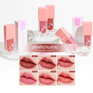 NEW‼️💋ALINA Velvet Matte Lip ลิปสติกเนื้อแมทกึ่งเงา 3-In-1 (สีแถมทักข้อความนะคะ)