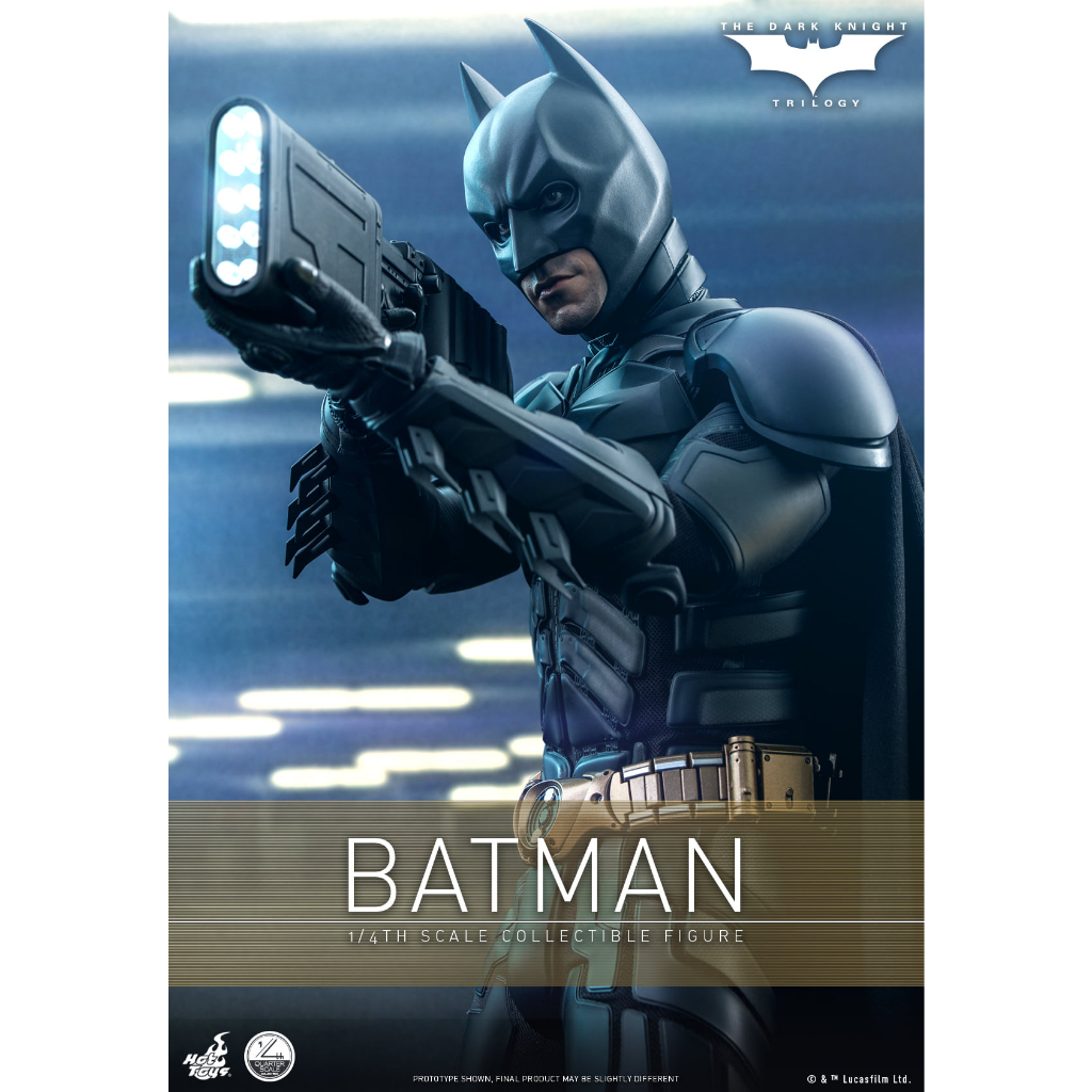 Hot Toys QS019 1/4 The Dark Knight Trilogy - Batman