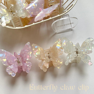 MISSGIRL - Butterfly Double Clip กิ๊ฟผีเสื้อ(พร้อมส่ง)