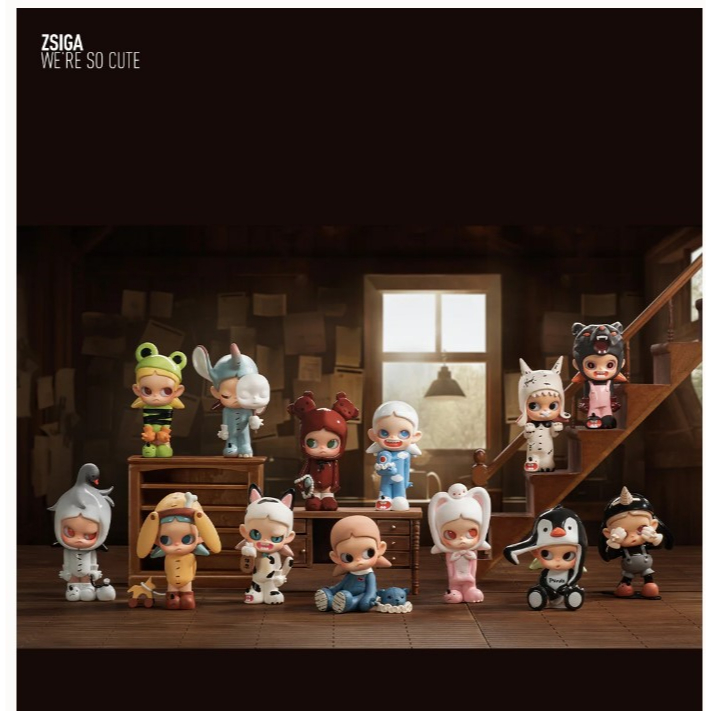 POPMART Zsiga We are so cute serie(พร้อมส่งจากไทย)