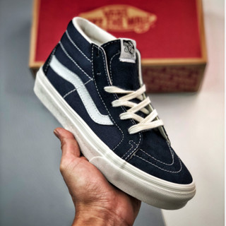 Vans Sk8 Mid ส่งไวส่งฟรี แวนส์ ได้ทั้งชายและหญิง รองเท้าผ้าใบ